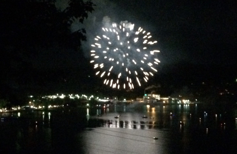 Fireworks at Clifftop On Seneca.