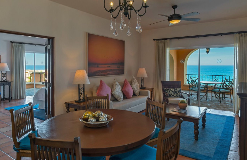 Guest room at Sheraton Hacienda del Mar Resort & Spa.