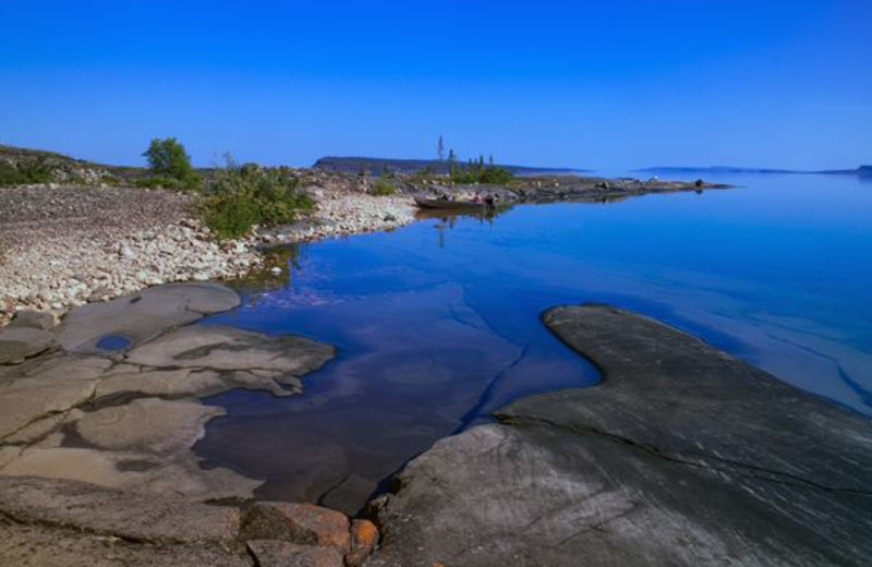 Scenic view at Plummer's Arctic Fishing Lodges.