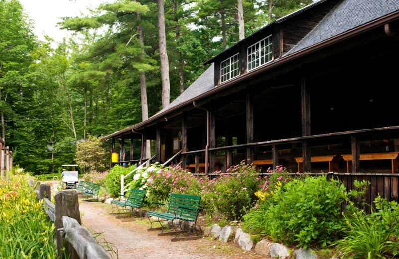 Playhouse at Rockywold-Deephaven Camps -entertaiment and event building.