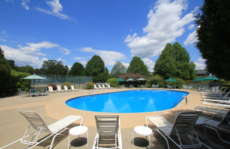 Outdoor pool at Majestic Regency Resort Hotel.