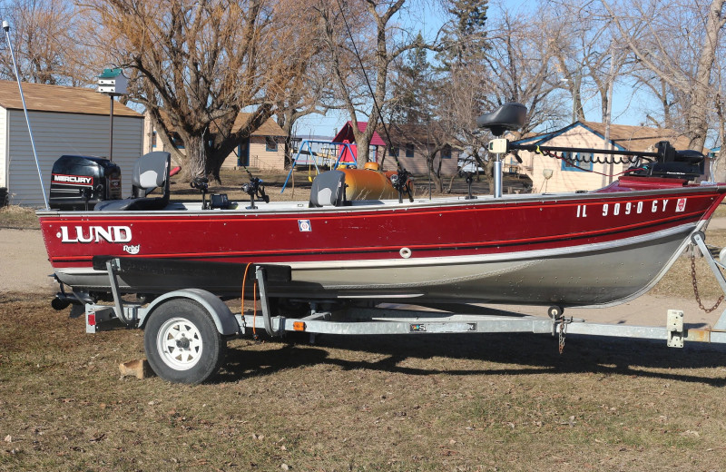 Boat rental at Four Seasons Resort.