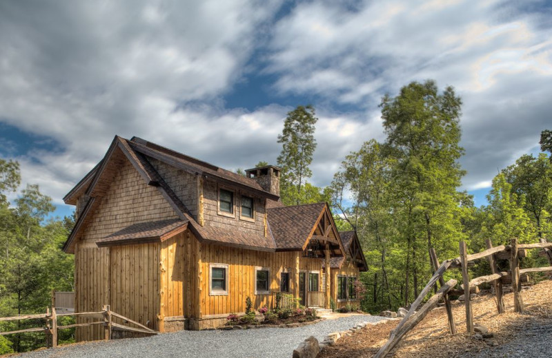 Rental exterior at Cabin Rentals of Georgia.