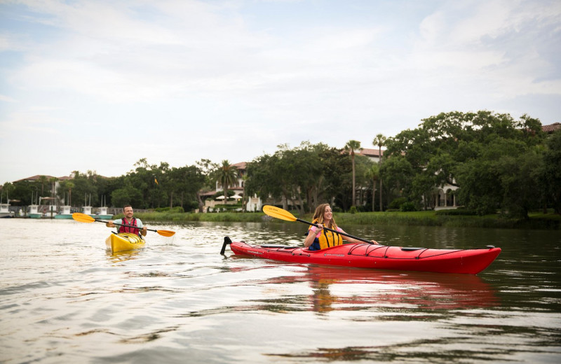 Kayaking at Sea Island The Cloister 