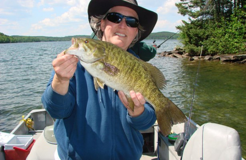 Fishing at Andy Myers Lodge