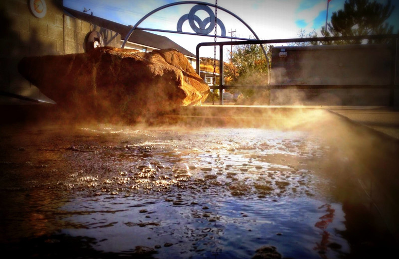 Hot springs at Roystone Hot Springs.