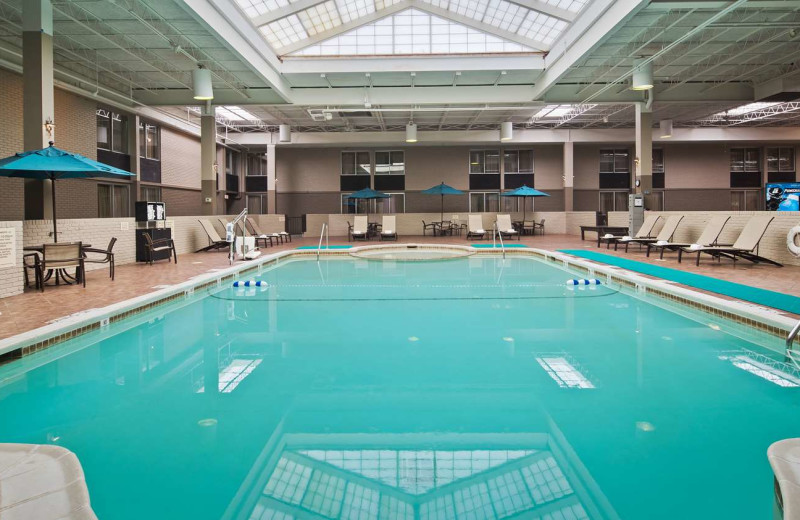 Indoor pool at Best Western Plus Kingston Hotel and Conference Center.