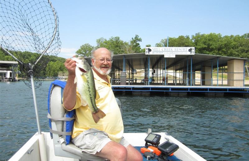 Fishing at Mill Creek Resort on Table Rock Lake