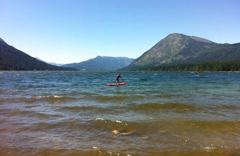 Lake near Sleeping Lady.