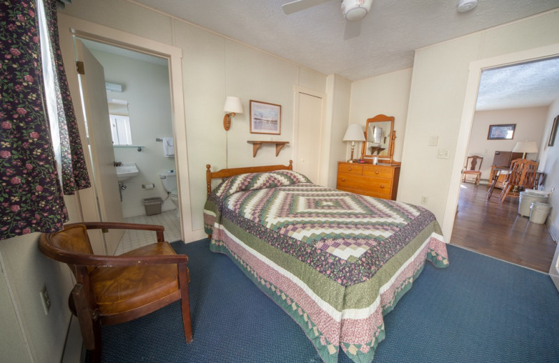 Guest bedroom at Capon Springs & Farms.