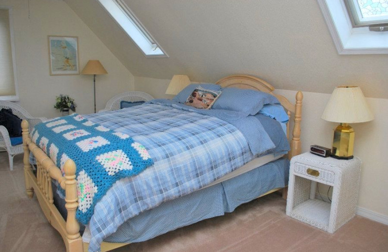 Rental bedroom at Beachhouse Vacation Rentals.