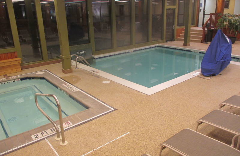 Indoor pool at Best Western - Benton Harbor.