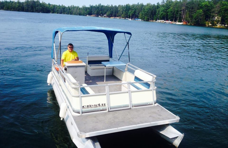 Fishing at Clear Lake Resort.