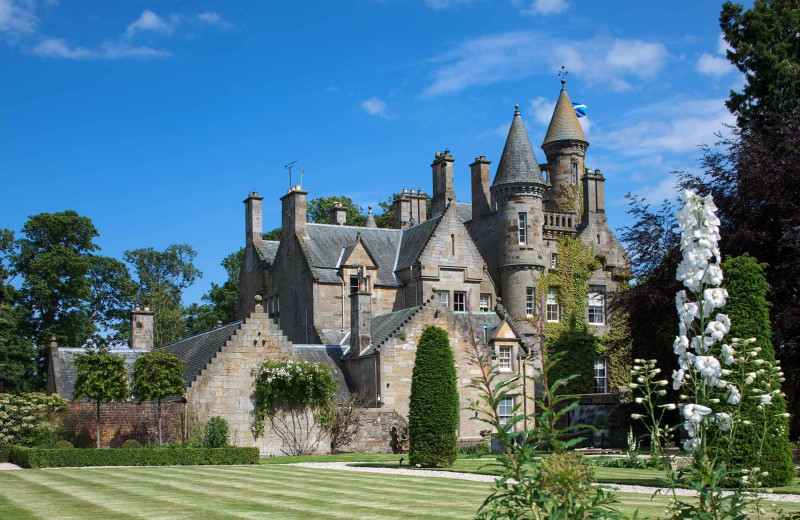 Castle exterior at Luxury Castle Hire.