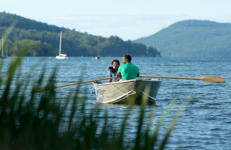 Boating at The Otesaga Resort Hotel.