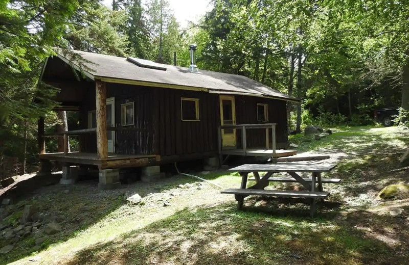 Cabin at Frost Pond Camps.