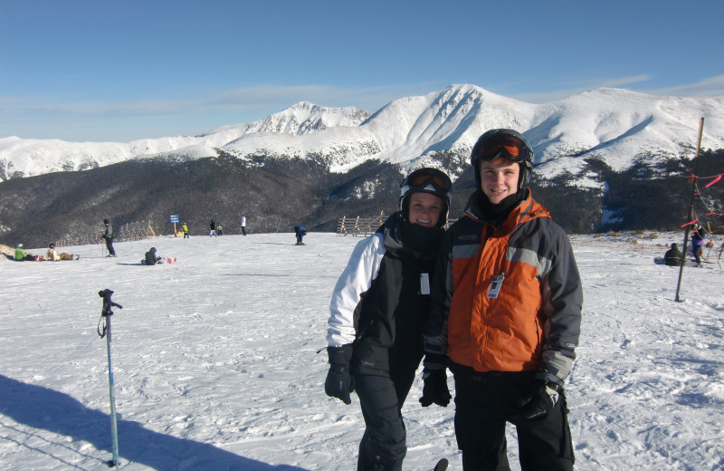 Skiing at Access Winter Park Lodging.