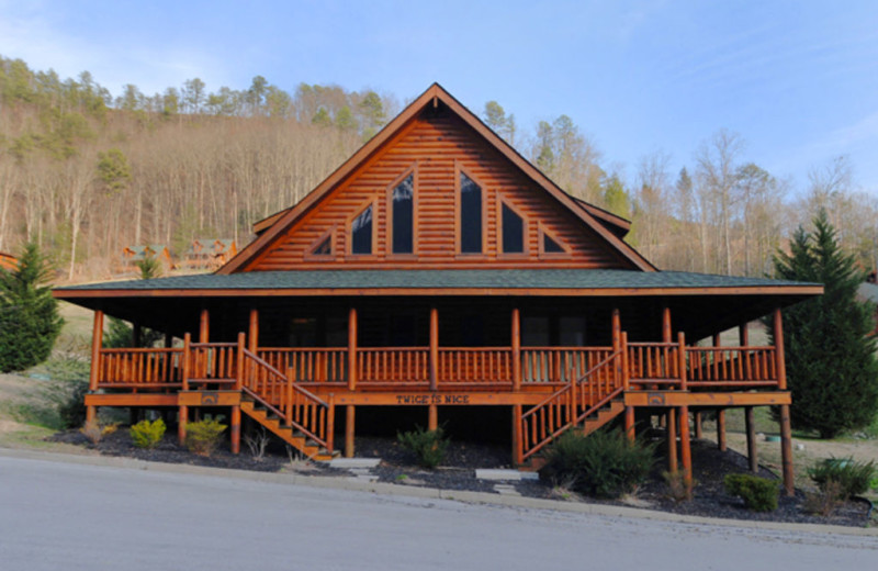 Pigeon Forge Vacation Rentals Cabin Twice Is Nice At Fireside