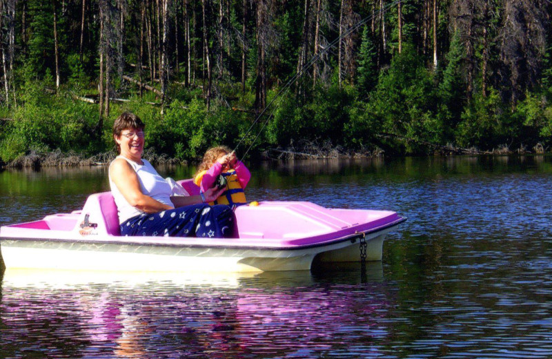 Fishing at Finger Lake Wilderness Resort.