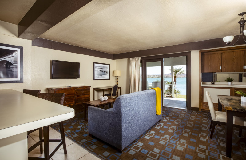 Guest room at Nautical Inn Resort and Conference Center.