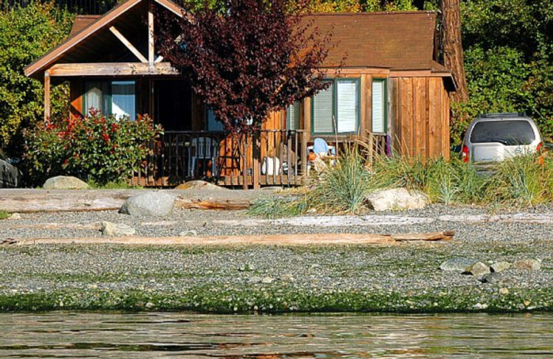 Cottage exterior at West Beach Resort.