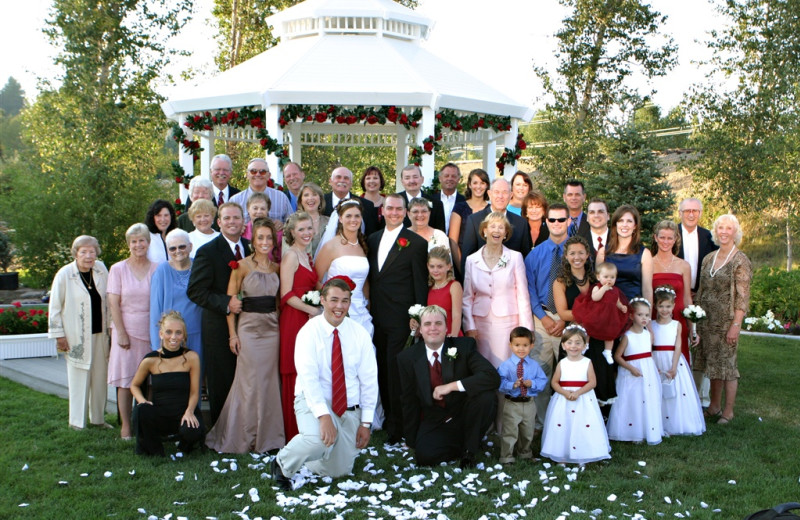 Wedding party at The Ashley Inn.