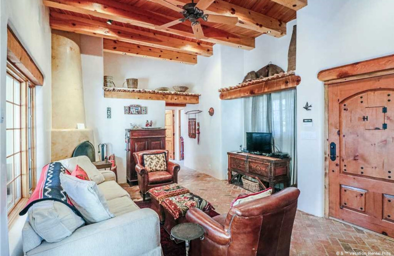 Rental living room at Vacation Rental Pros - Santa Fe.