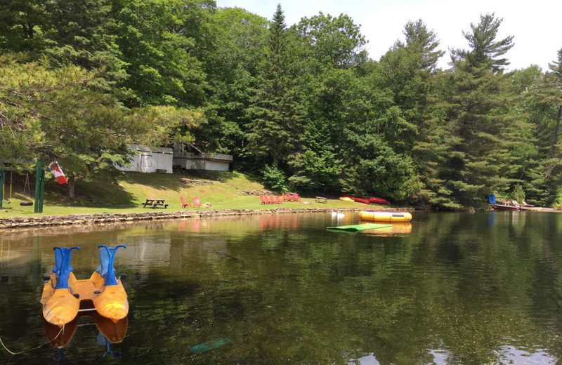 Exterior view of Little Hawk Resort 