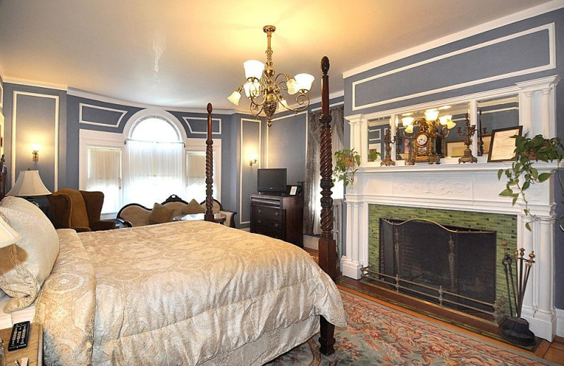 Guest room at Edgewood Manor.