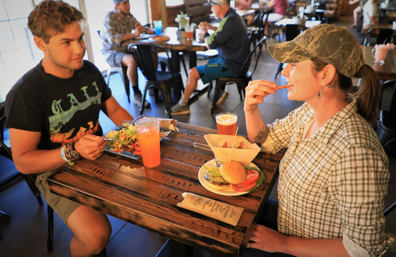 Dining at Zion Ponderosa Ranch Resort.