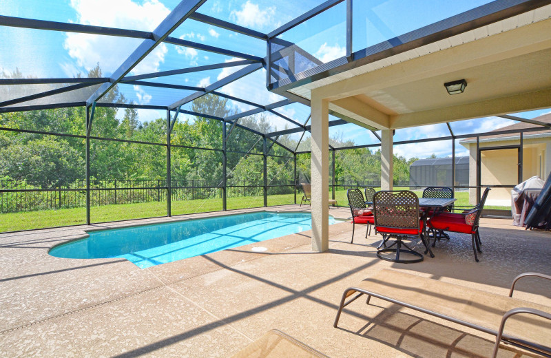 Rental pool at Vacation Pool Homes.
