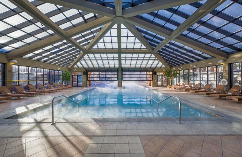 Rental indoor pool at Park City Rentals by Owner.