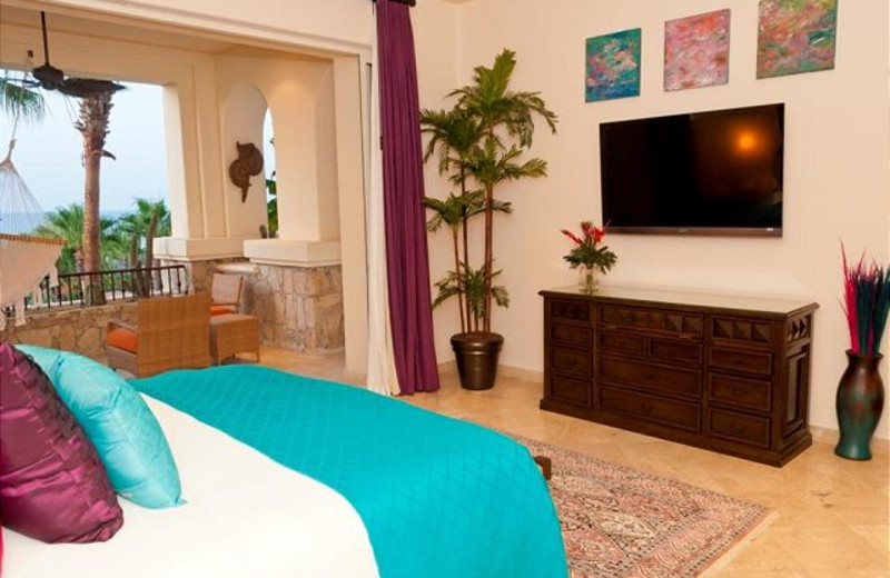 Rental bedroom at Luxury Villa Collections.