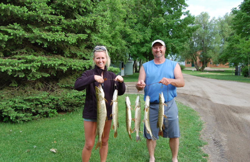 Fishing at Canary Beach Resort.