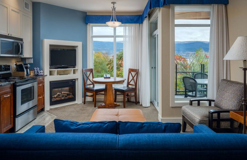 Guest room at Summerland Waterfront Resort.