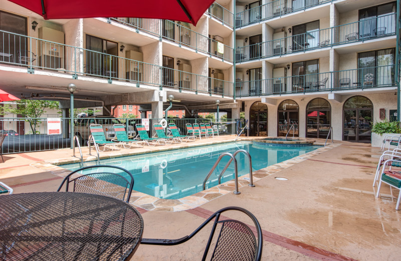 Pool at Oak Square Condos.