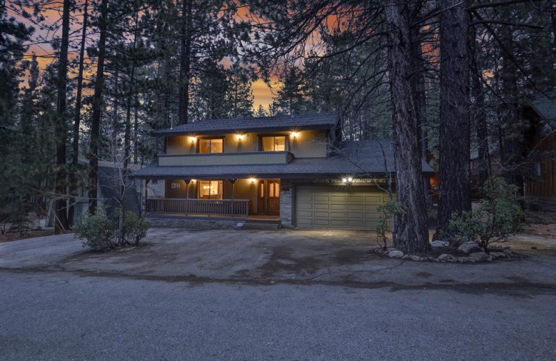 Rental exterior at Big Bear Getaway Cabin Rental Company.