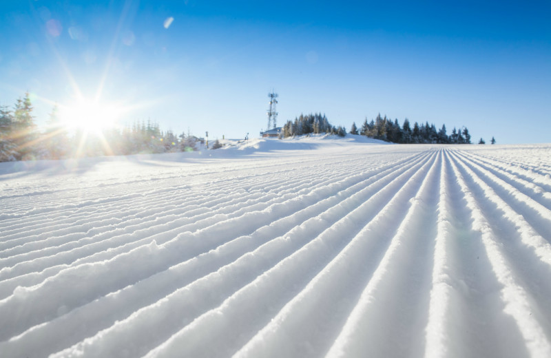 Skiing at Fairmont Tremblant Resort.