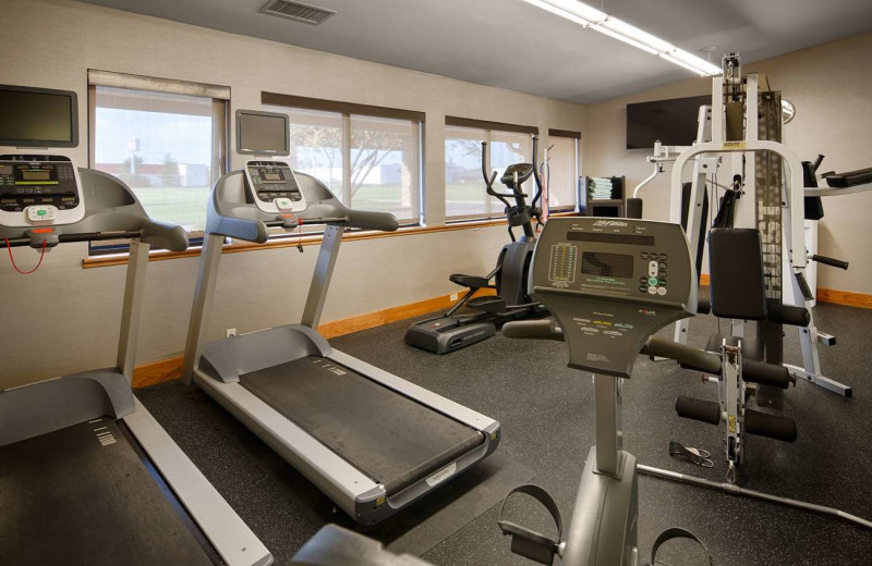 Fitness room at Best Western - Benton Harbor.