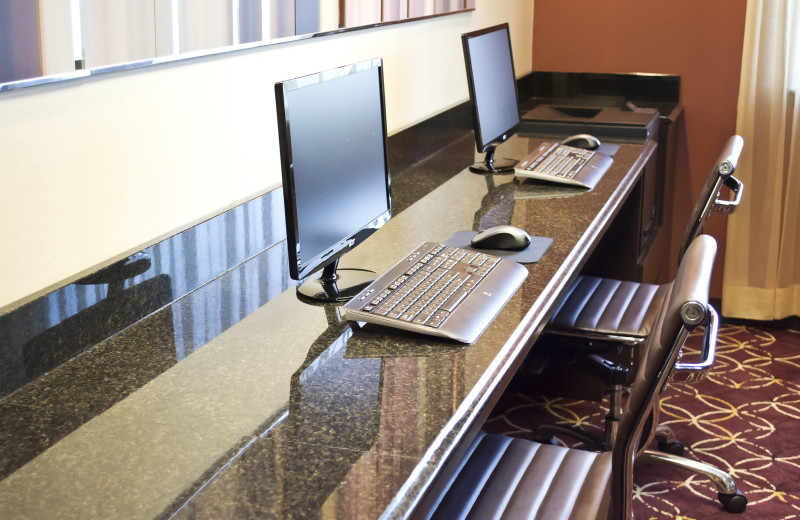 Business center at Radisson Hotel Branson