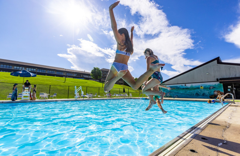 Outdoor pool at Canaan Valley Resort 