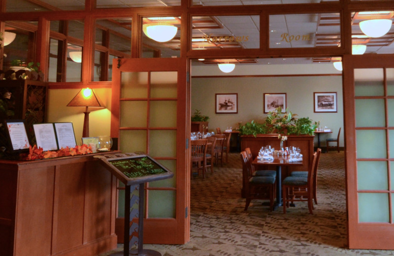 Dining at The Inn at Gig Harbor.