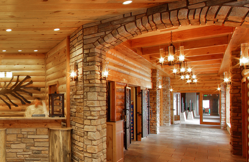 Hallway at Grand Lodge at Brian Head.