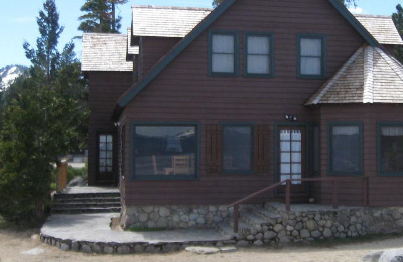 Villa exterior at Meeks Bay Resort.