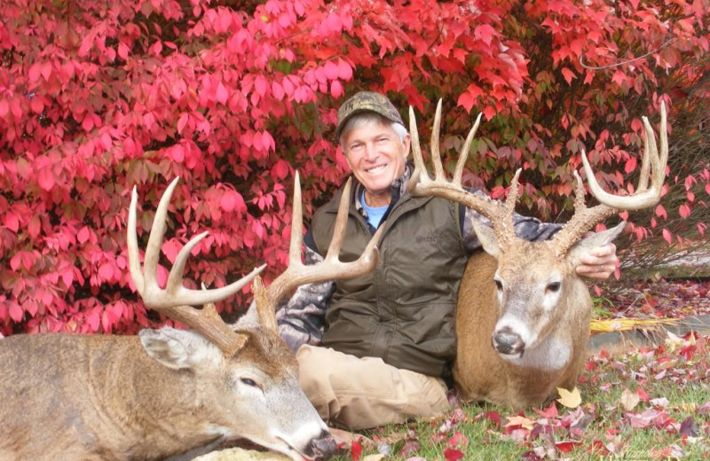 Deer hunting at Harpole's Heartland Lodge.