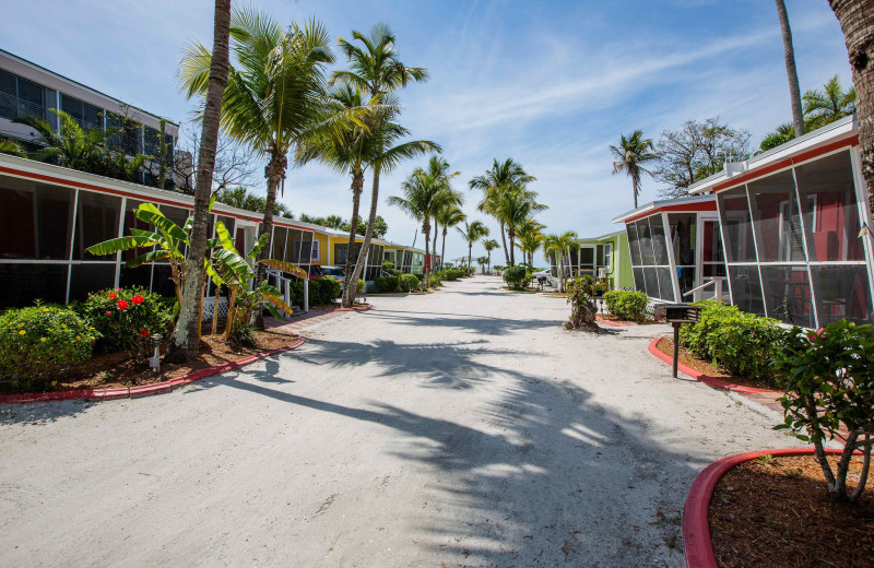 Exterior view of Beachview Cottages.