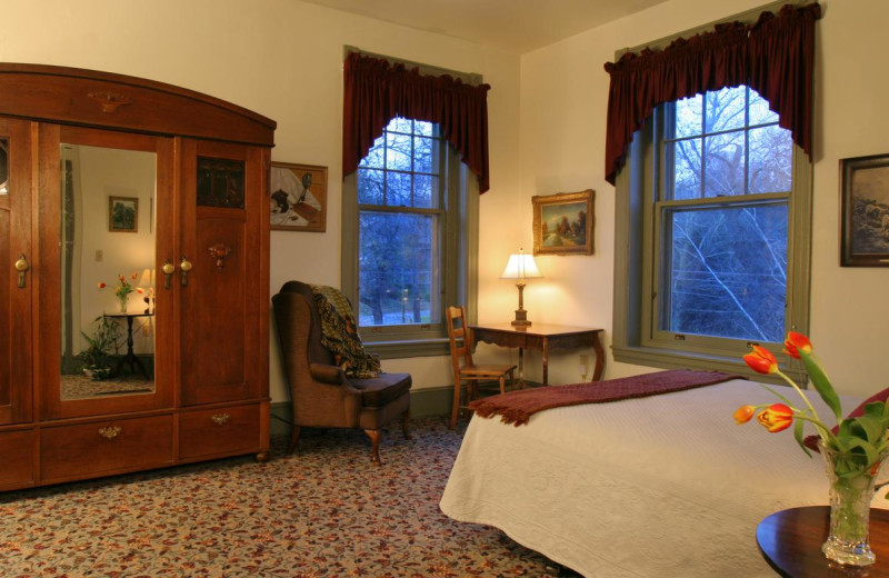 Guest room at Lafayette Inn.