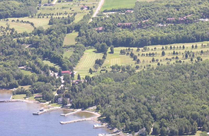 Aerial View of Alpine Resort