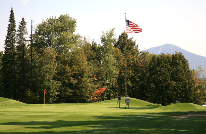 Golf course at Mirror Lake Inn Resort & Spa.