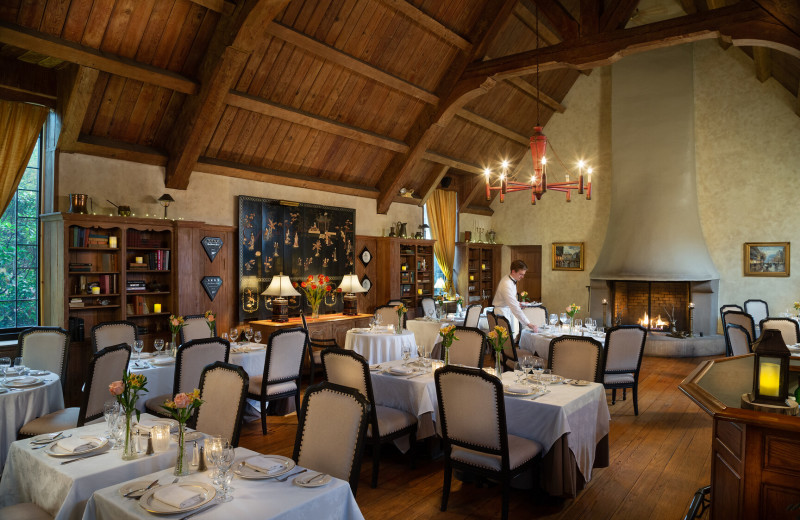 Dining at The French Manor Inn and Spa.